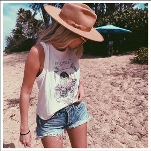 Spell Flamingo Wagon tank top muscle tee medium